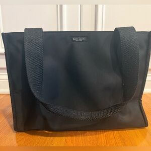 Kate Spade Black Diaper Bag with Changing Pad